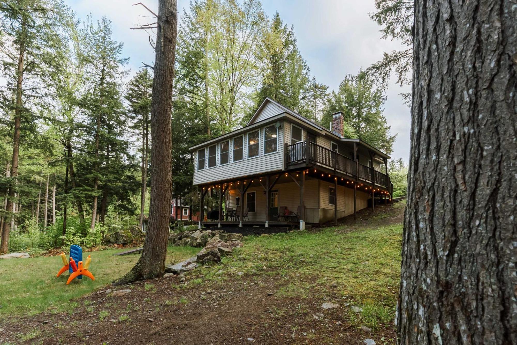 Waterfront Sebec Lake Home With Yard And Fire Pit Dover-Foxcroft Extérieur photo